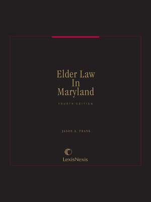 cover image of Elder Law in Maryland